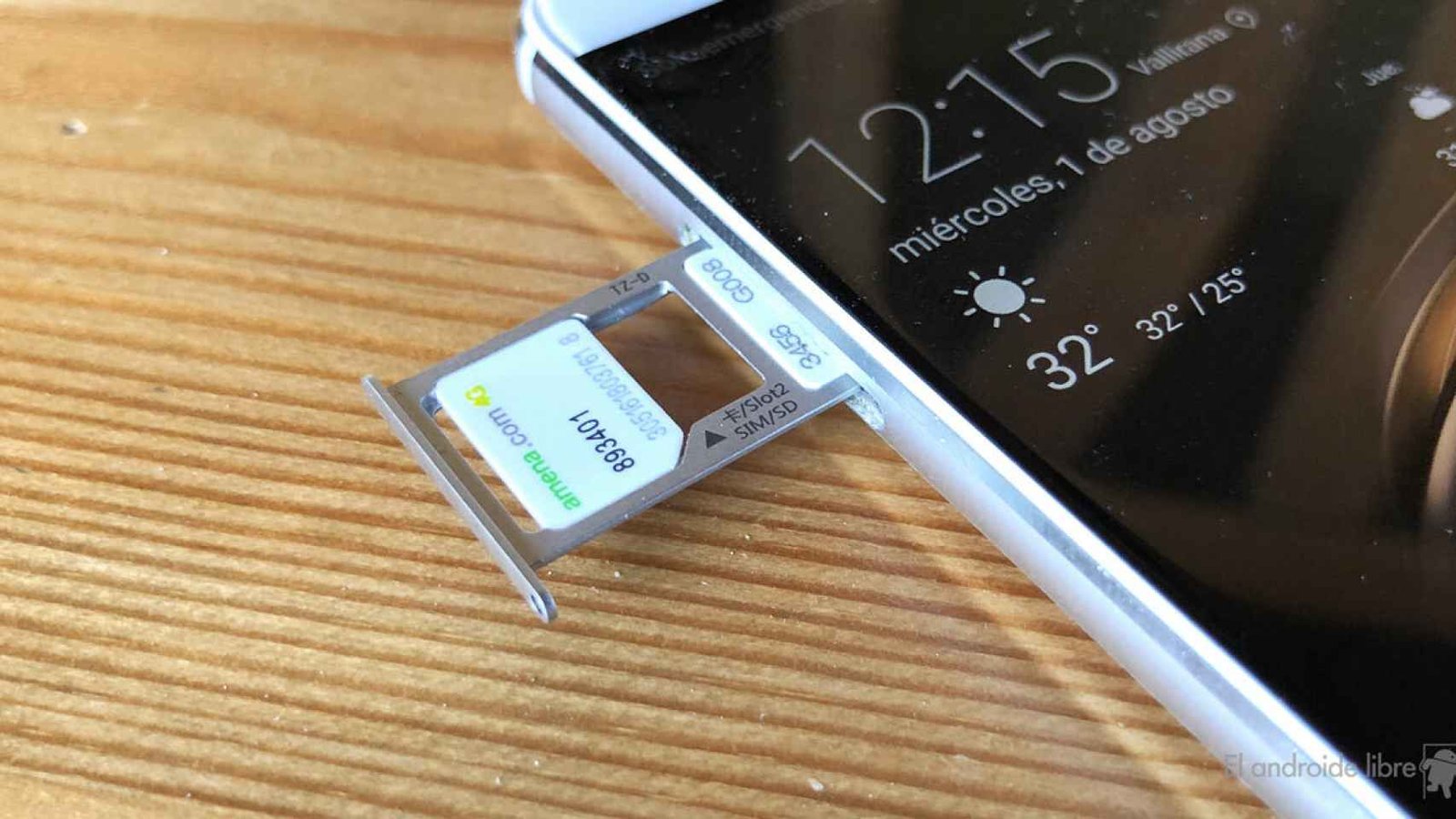 Cuál es el tamaño de SIM utilizado en un teléfono Android de SIM dual ...